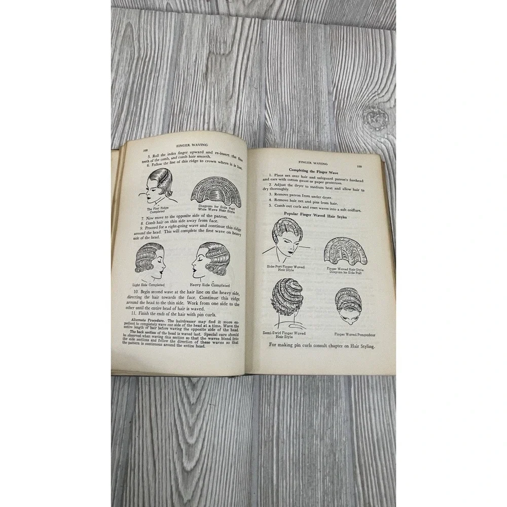 VTG 1959 Standard Textbook Cosmetology Cape Girardeau School of Beauty Culture